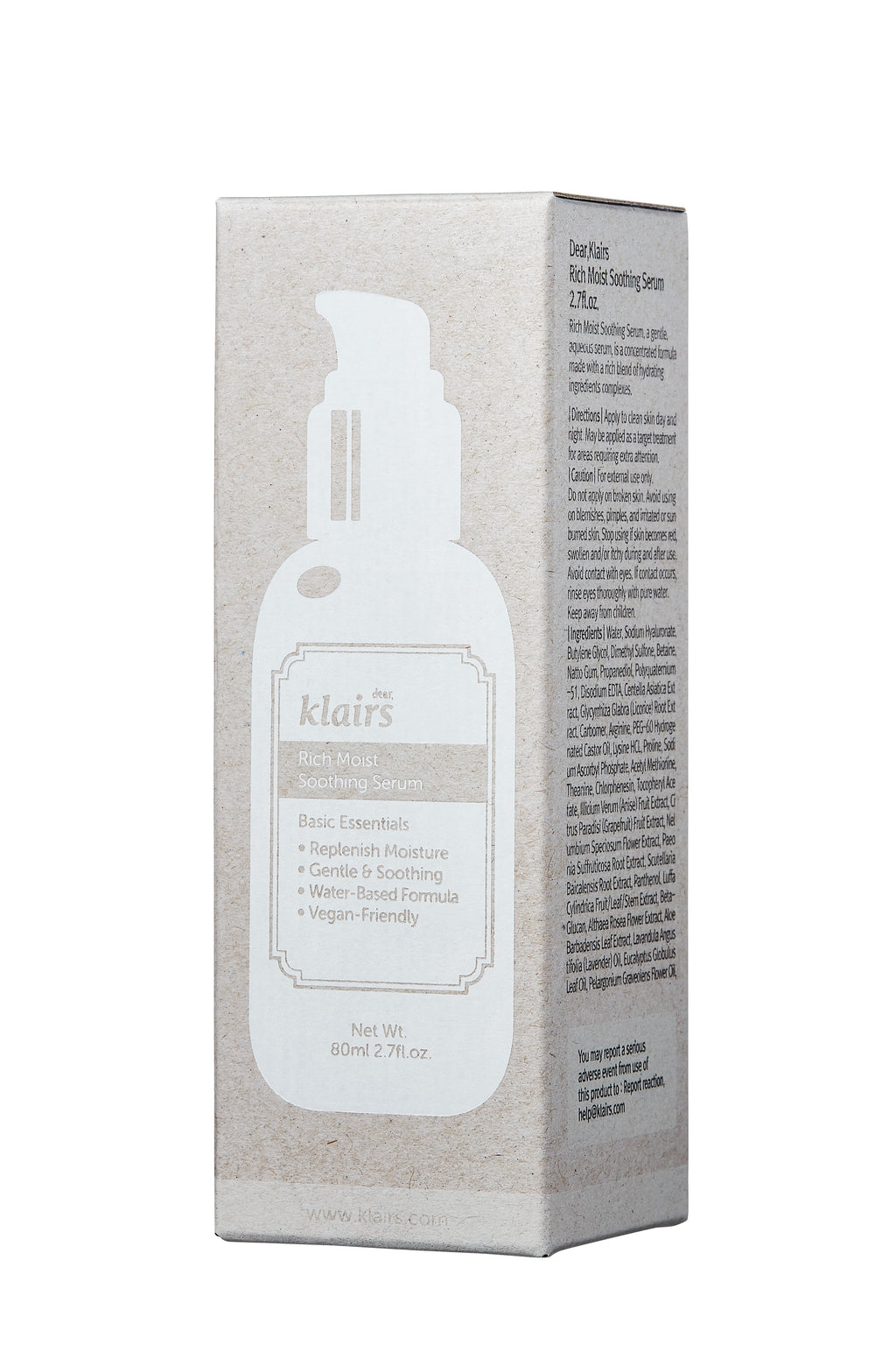Klairs Rich Moist Soothing Serum
