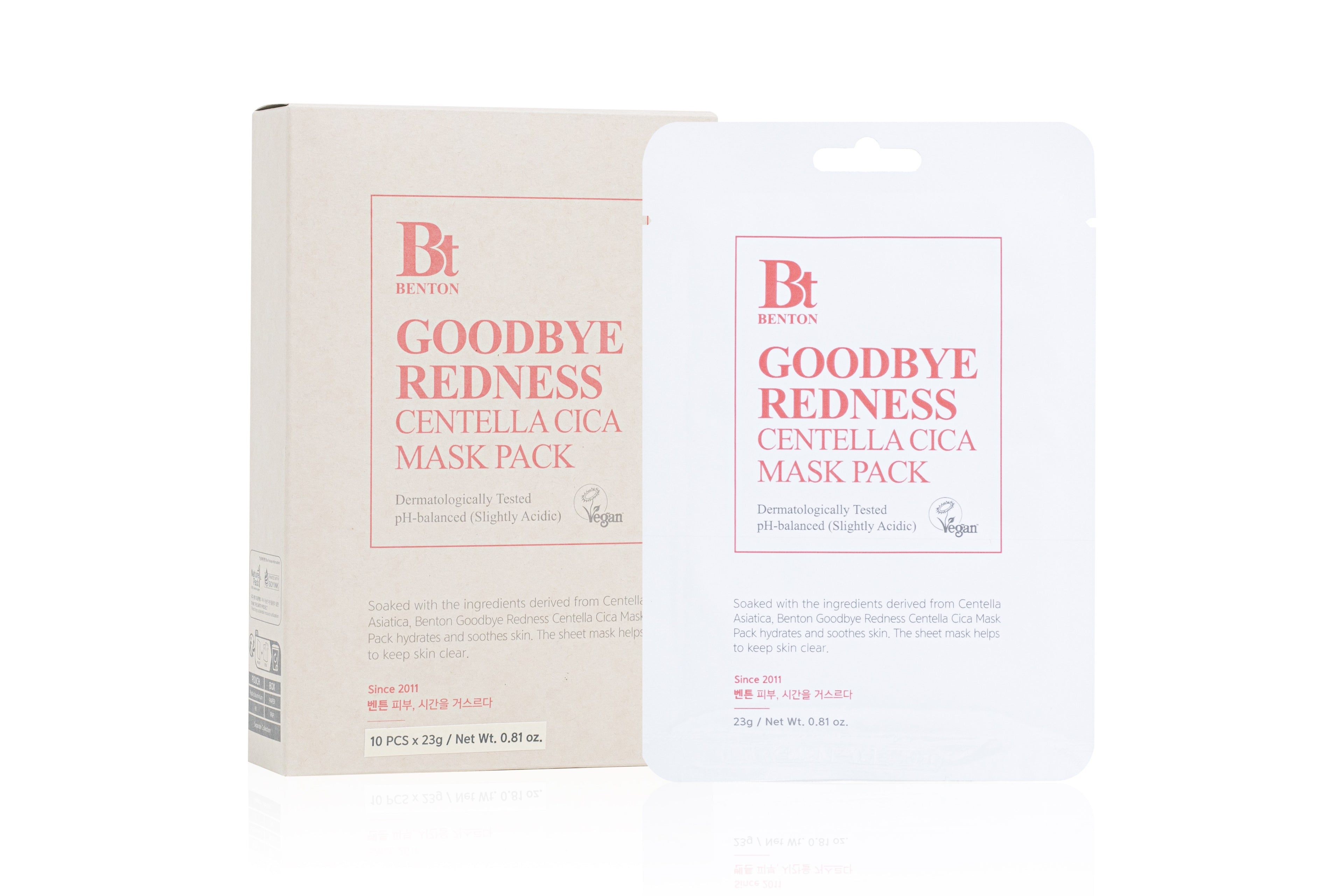 Goodbye Redness Centella Cica Mask