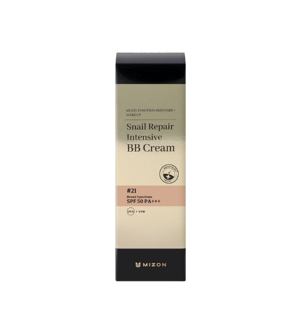 Mizon- Snail Repair Intensive Bb Cream Broad Spectrum (#23 Medium Sand Beige SPF 50- 50ml)