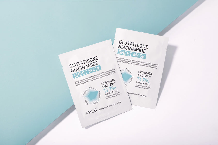 APLB- Glutathione Niacinamide Sheet Mask