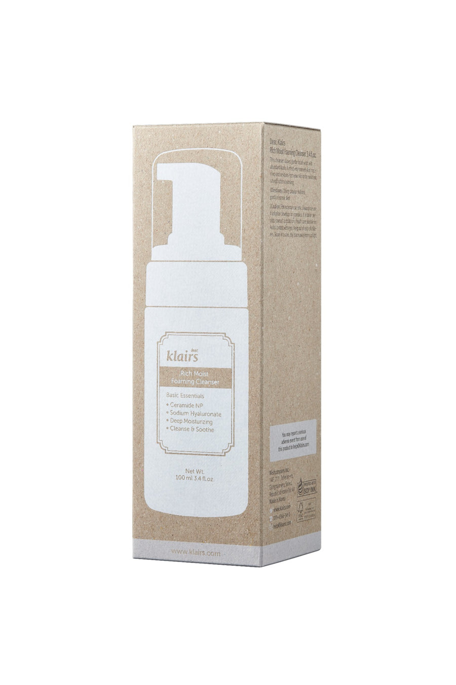 Klairs Rich Moist Foaming Cleanser